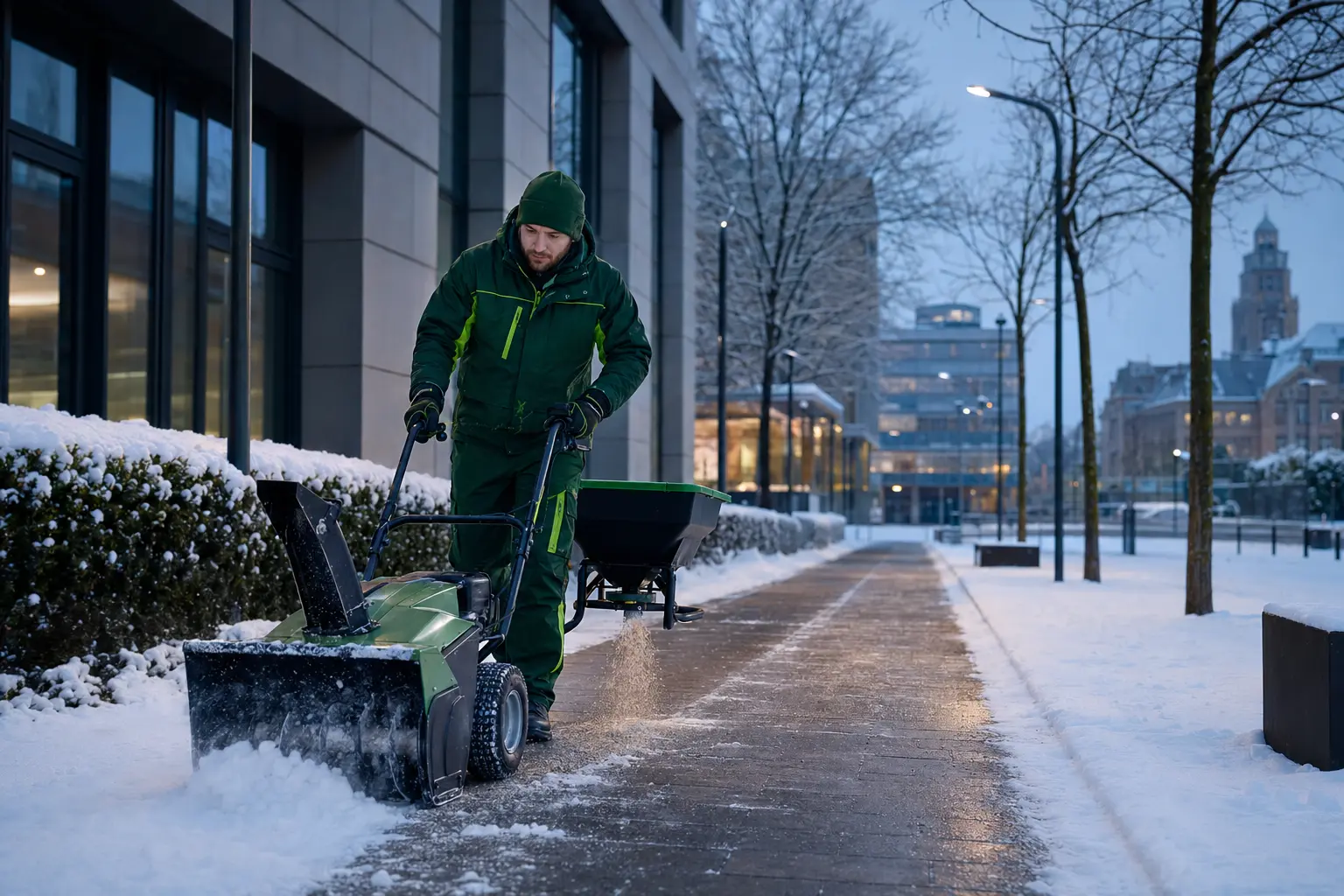 Winterdienst Leipzig von Andre's Dienstleistungen