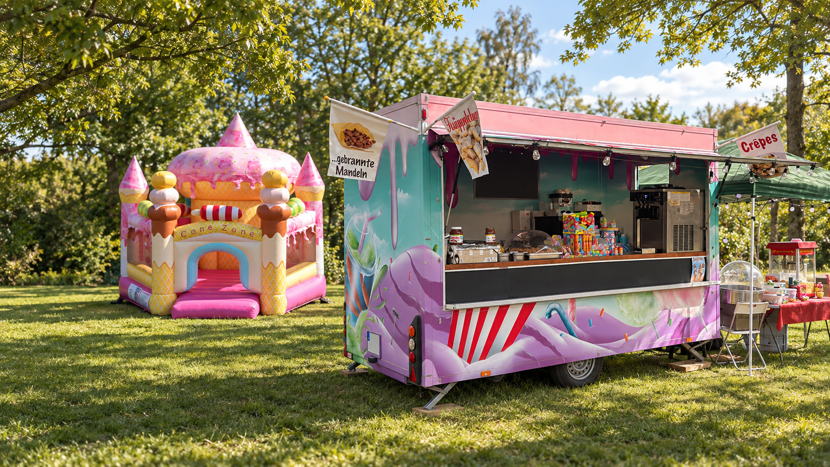 Events, Hüpfburgen & Zelte bei Andre's Dienstleistungen in Leipzig